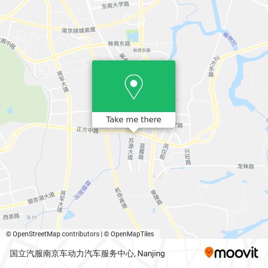 国立汽服南京车动力汽车服务中心 map