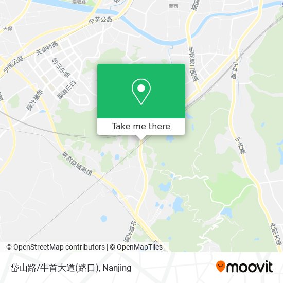岱山路/牛首大道(路口) map