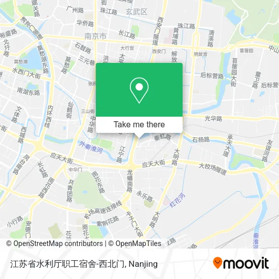 江苏省水利厅职工宿舍-西北门 map