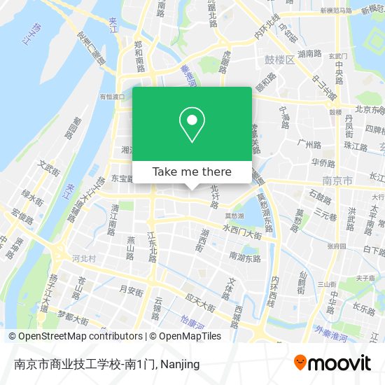南京市商业技工学校-南1门 map