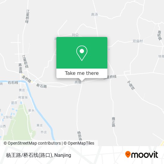 杨王路/桥石线(路口) map