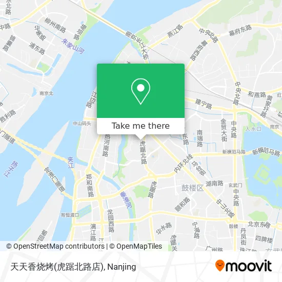 天天香烧烤(虎踞北路店) map
