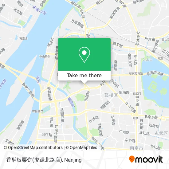 香酥板栗饼(虎踞北路店) map
