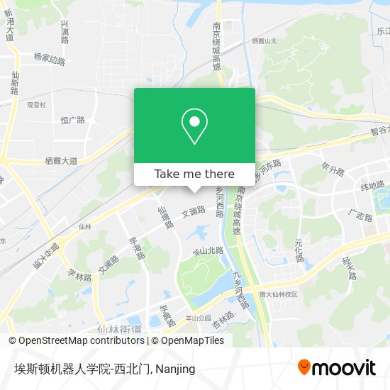 埃斯顿机器人学院-西北门 map
