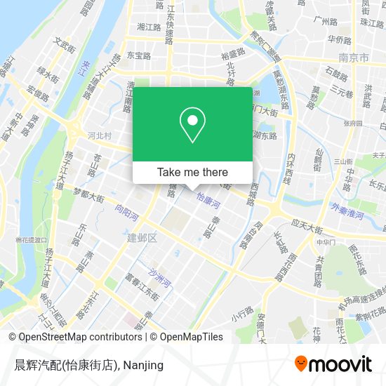 晨辉汽配(怡康街店) map