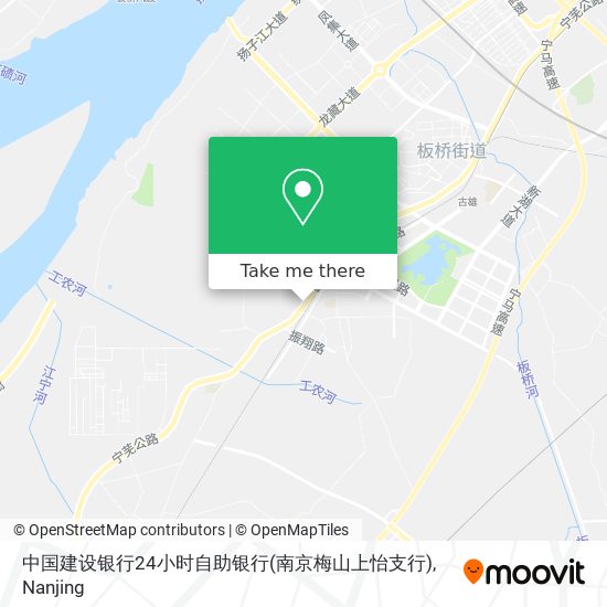 中国建设银行24小时自助银行(南京梅山上怡支行) map