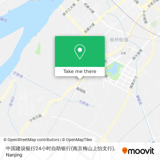 中国建设银行24小时自助银行(南京梅山上怡支行) map