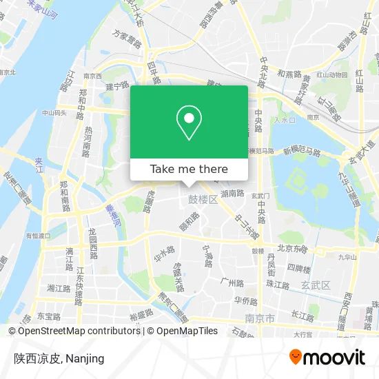 陕西凉皮 map