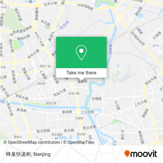 蜂巢快递柜 map