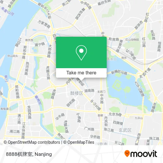 8888棋牌室 map