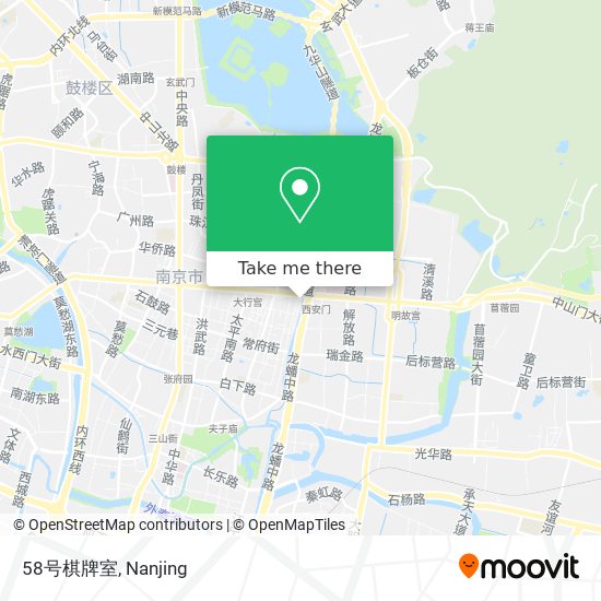 58号棋牌室 map
