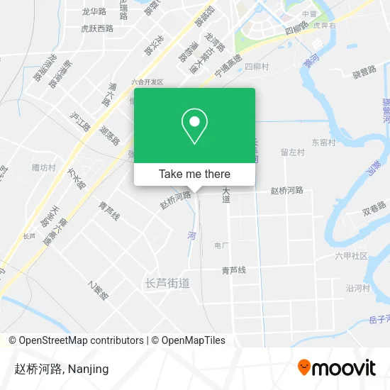 赵桥河路 map