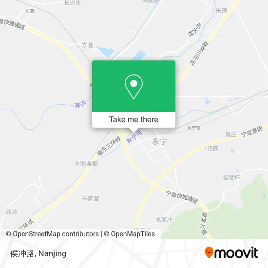 侯冲路 map