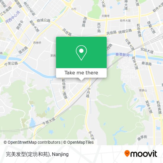 完美发型(定坊和苑) map