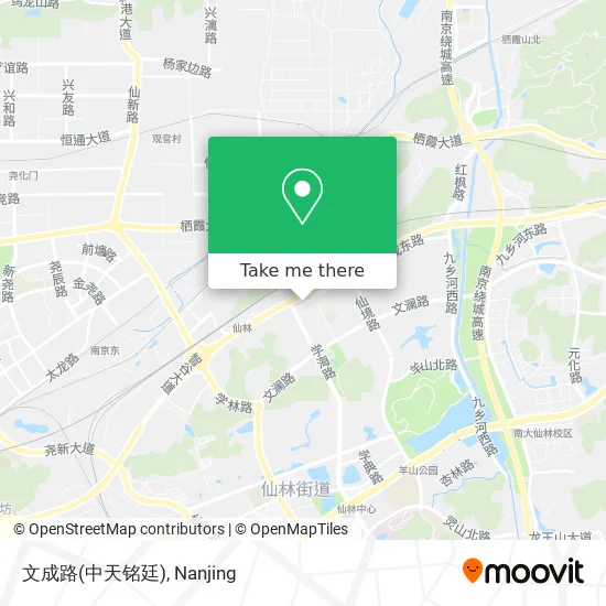 文成路(中天铭廷) map