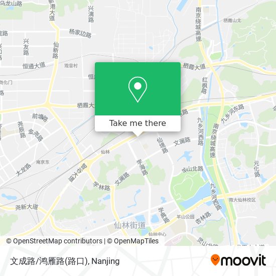 文成路/鸿雁路(路口) map