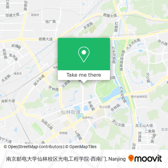 南京邮电大学仙林校区光电工程学院-西南门 map