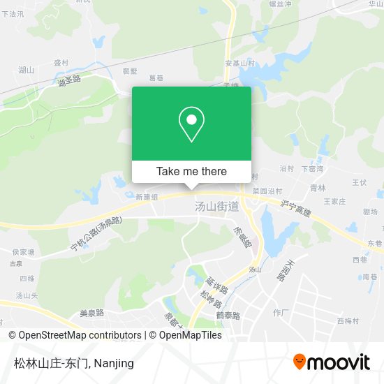 松林山庄-东门 map