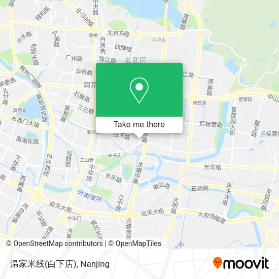 温家米线(白下店) map