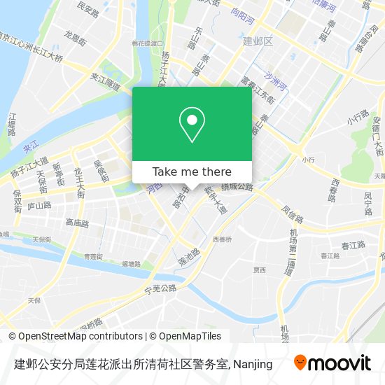 建邺公安分局莲花派出所清荷社区警务室 map