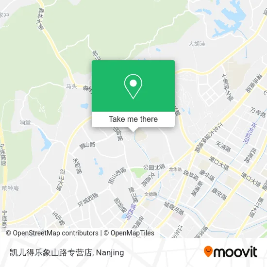 凯儿得乐象山路专营店 map
