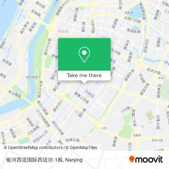 银河西堤国际西堤坊-1栋 map