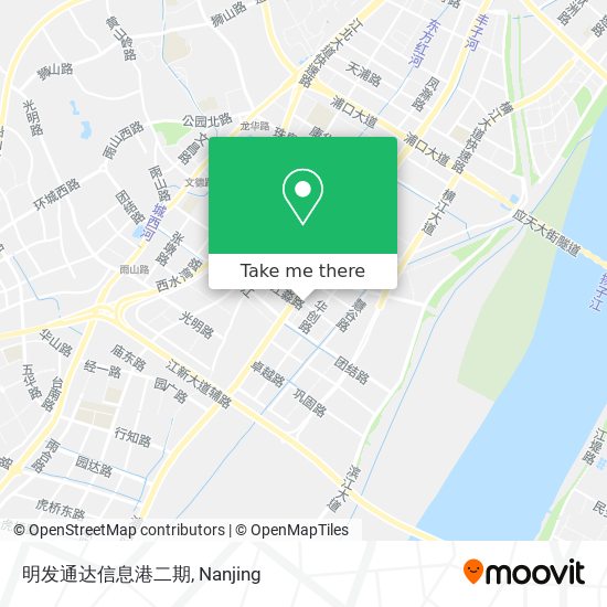 明发通达信息港二期 map