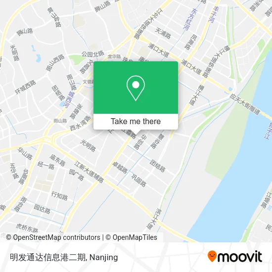 明发通达信息港二期 map