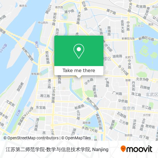 江苏第二师范学院-数学与信息技术学院 map