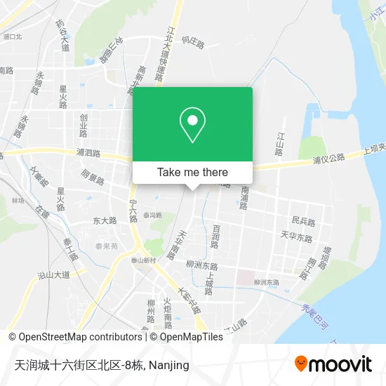 天润城十六街区北区-8栋 map