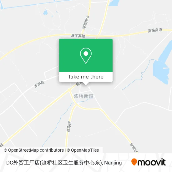 DC外贸工厂店(漆桥社区卫生服务中心东) map