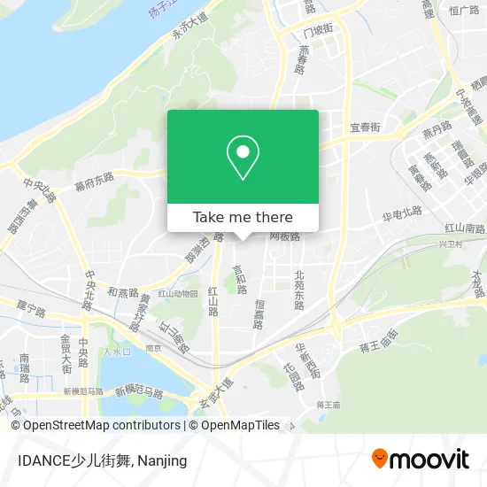 IDANCE少儿街舞 map