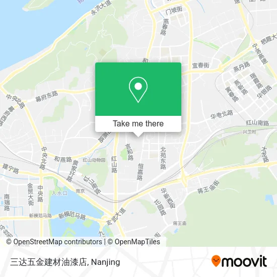 三达五金建材油漆店 map