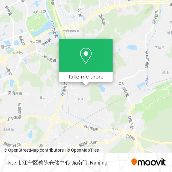南京市江宁区善陈仓储中心-东南门 map