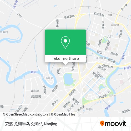 荣盛·龙湖半岛长河郡 map