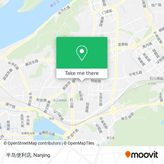 半岛便利店 map