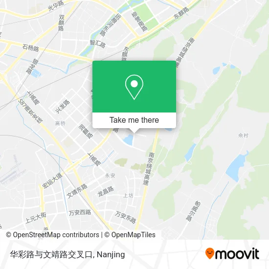 华彩路与文靖路交叉口 map