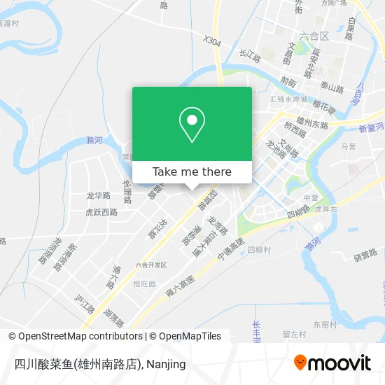 四川酸菜鱼(雄州南路店) map