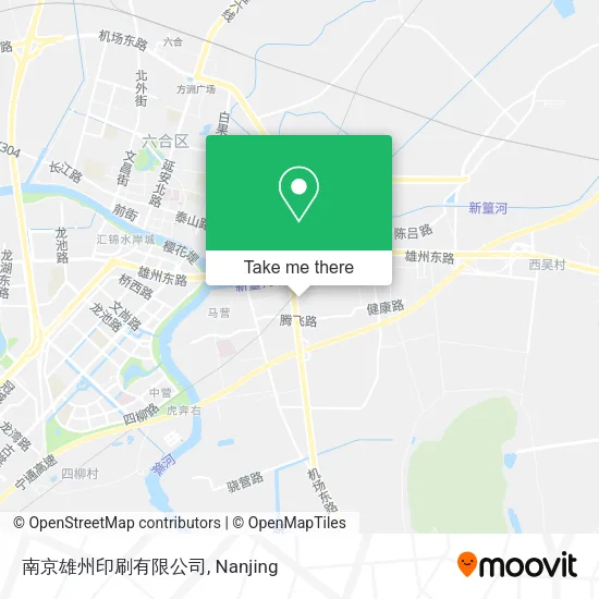 南京雄州印刷有限公司 map