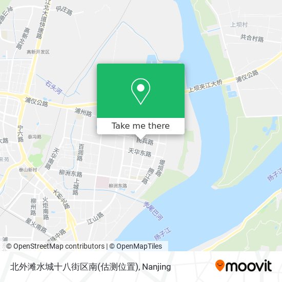 北外滩水城十八街区南(估测位置) map