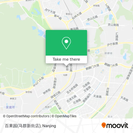 百果园(马群新街店) map