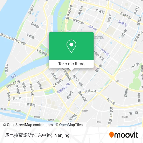 应急掩蔽场所(江东中路) map