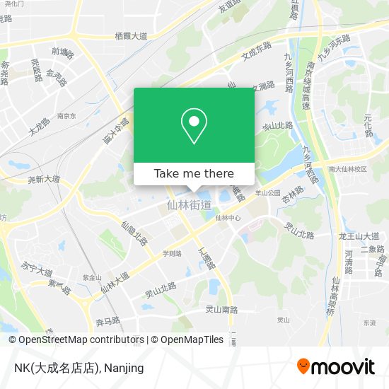 NK(大成名店店) map