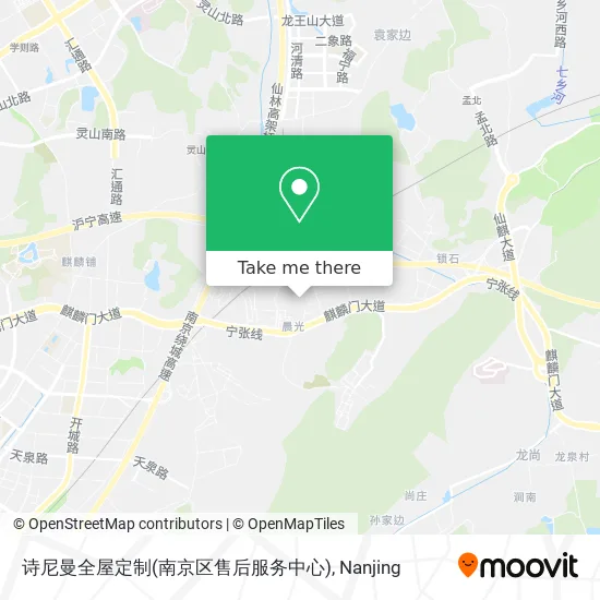 诗尼曼全屋定制(南京区售后服务中心) map