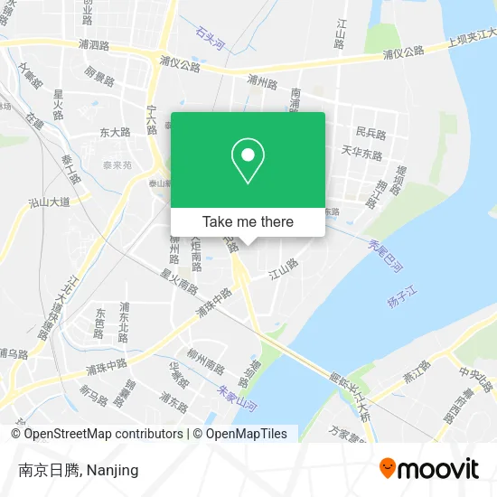 南京日腾 map