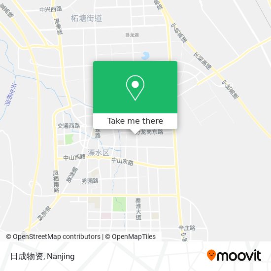 日成物资 map