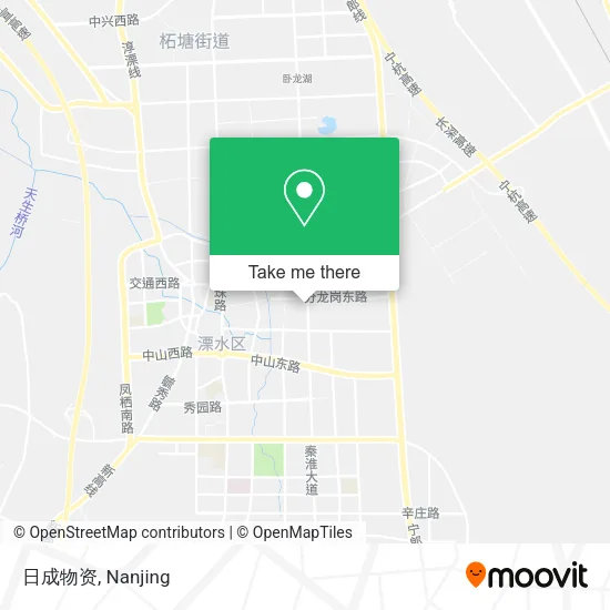 日成物资 map
