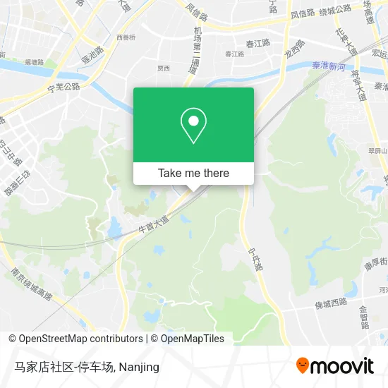 马家店社区-停车场 map
