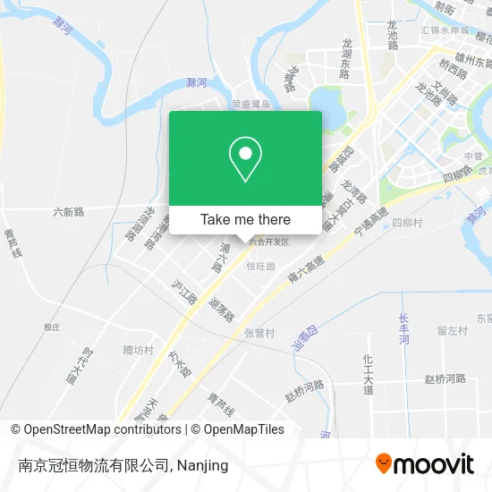 南京冠恒物流有限公司 map