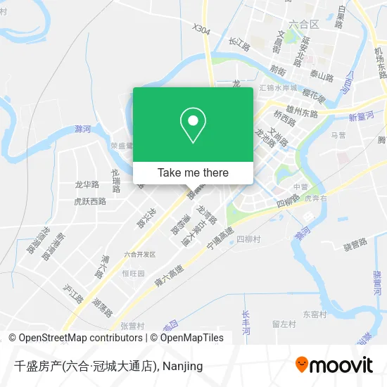 千盛房产(六合·冠城大通店) map